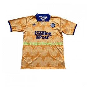 Koszulka Leeds United Retro Wyjazdowe Koszulki Piłkarskie 1991-1992 Krótki Rękaw